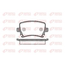 فحمات اودي فولكس خلفية -  Remsa 1K0698451G